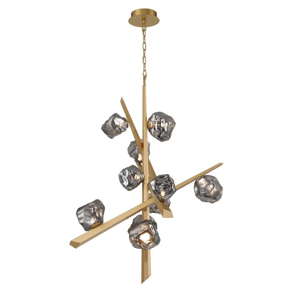 Thorah 36" LED Chandelier In Gold