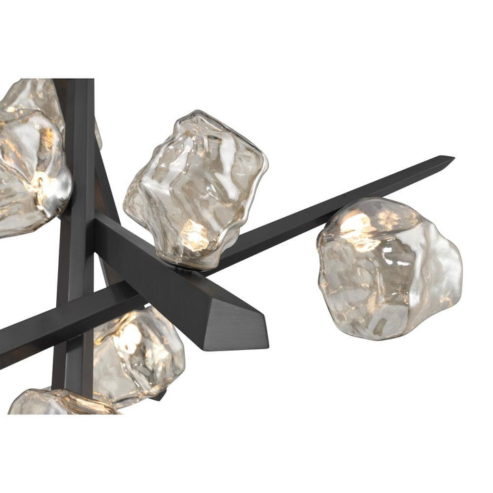 Thorah 36" LED Chandelier In Graphite