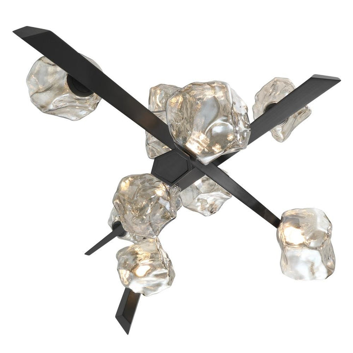 Thorah 36" LED Chandelier In Graphite