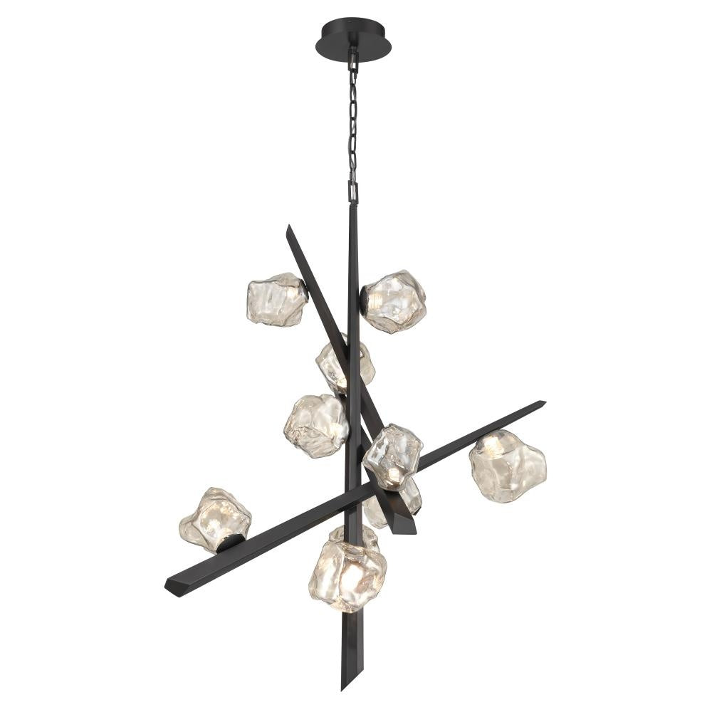 Thorah 36" LED Chandelier In Graphite
