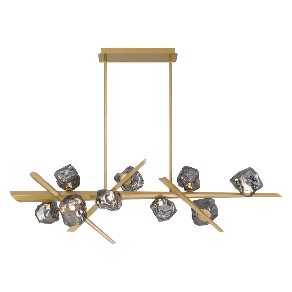 Thorah 59" LED Chandelier In Gold