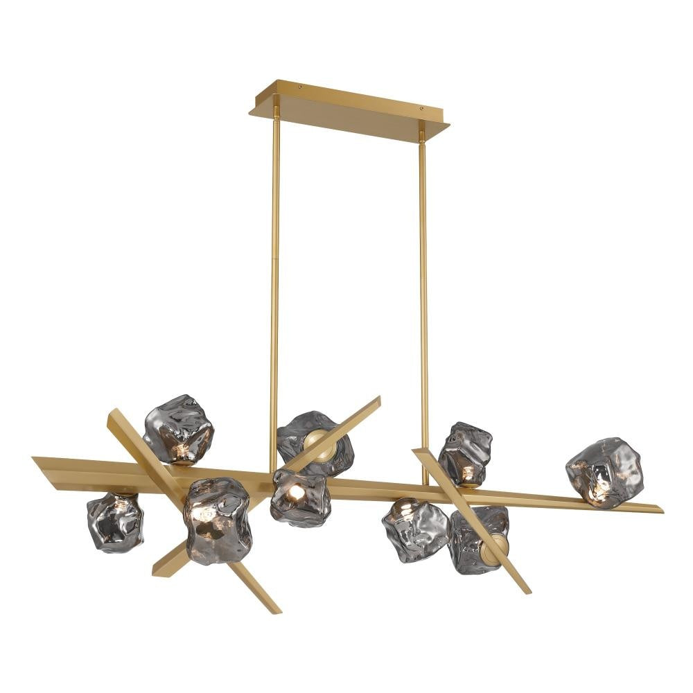 Thorah 59" LED Chandelier In Gold