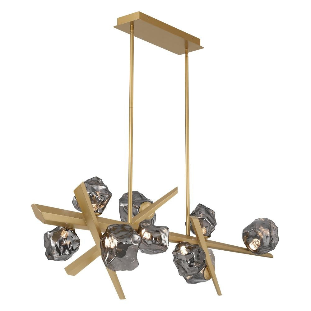 Thorah 59" LED Chandelier In Gold