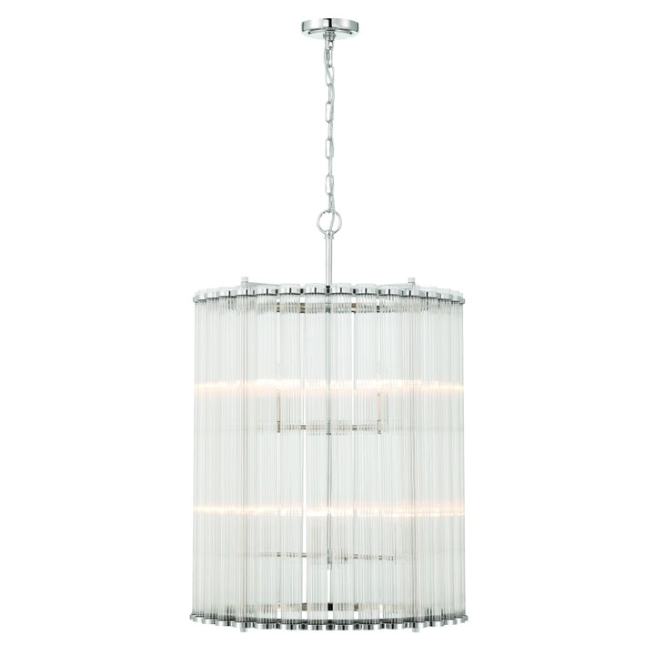 Glasbury 22" Pendant In Nickel