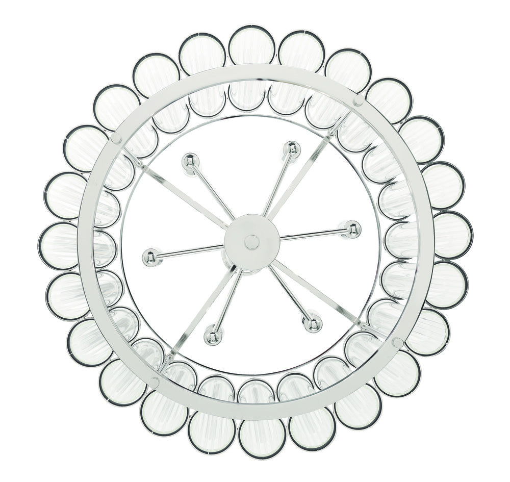 Glasbury 24" Pendant In Nickel