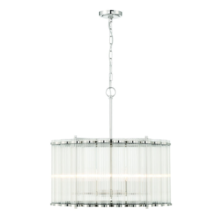 Glasbury 24" Pendant In Nickel