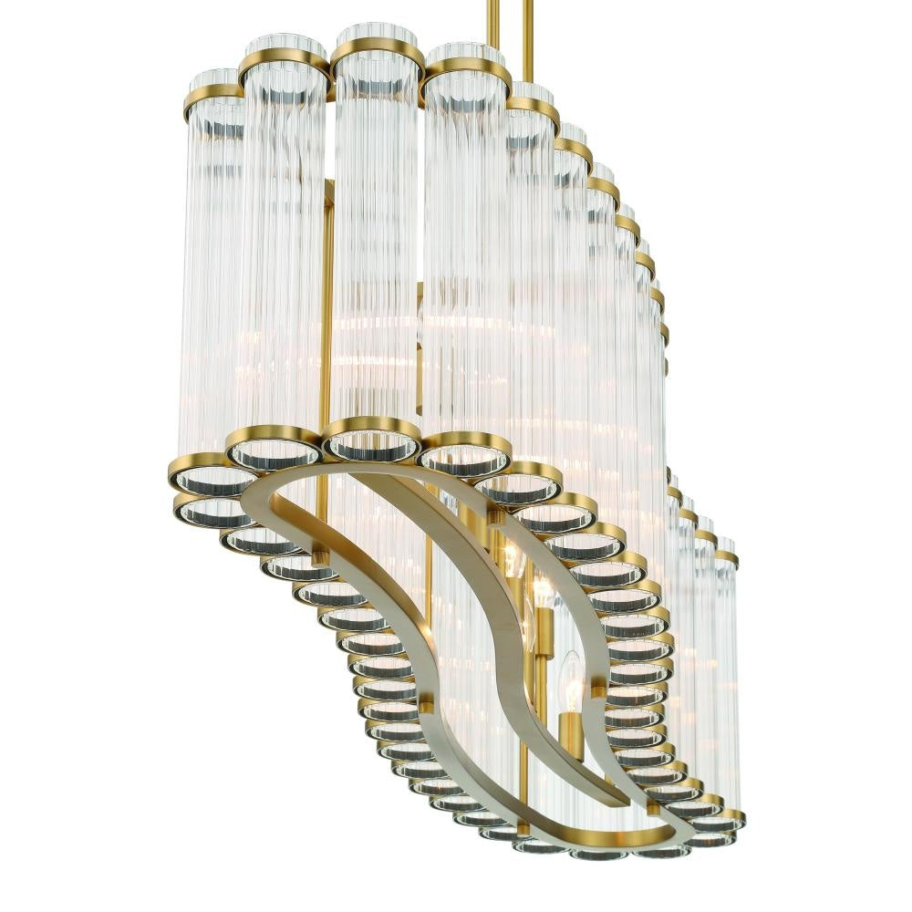 Glasbury 52" Chandelier In Gold
