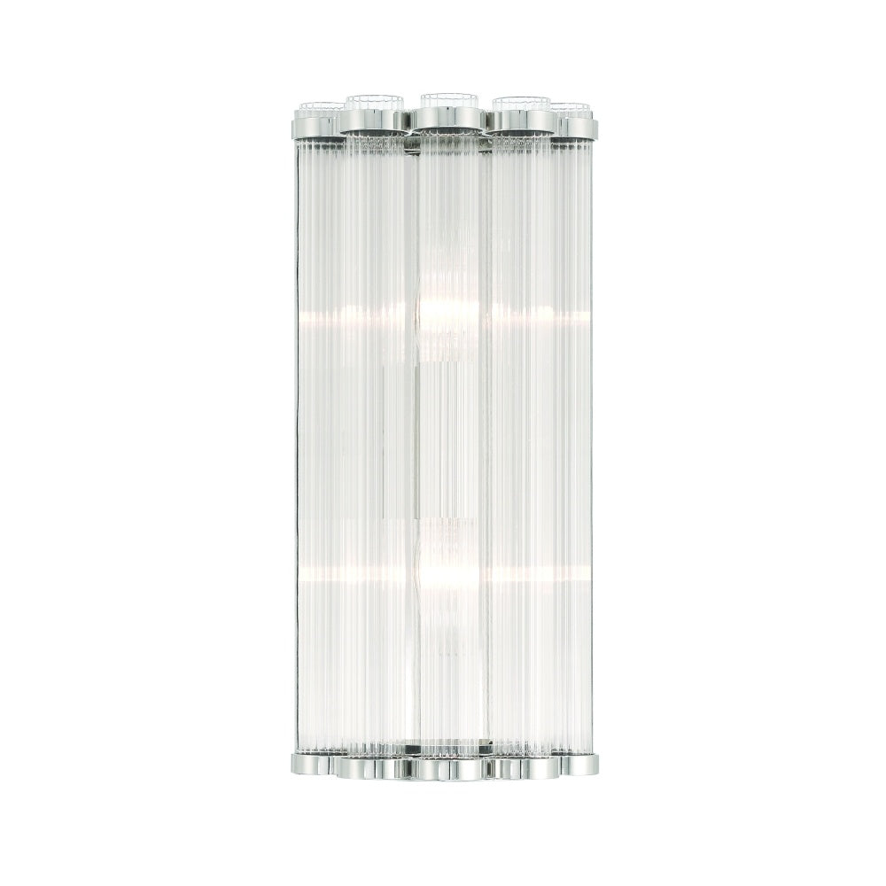 Glasbury 14" Sconce In Nickel