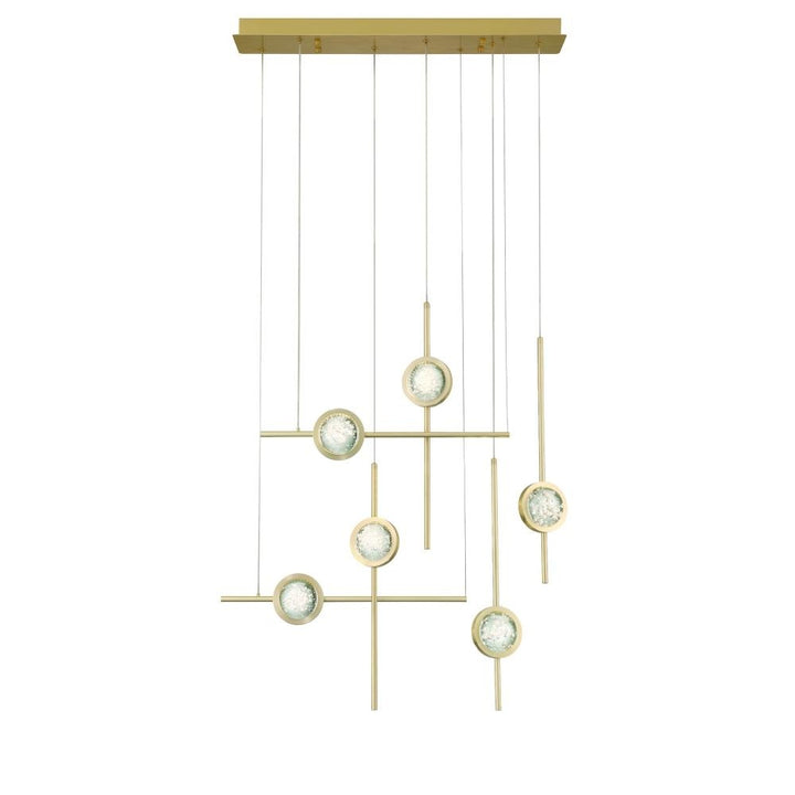 Barletta 32" LED Chandelier In Gold