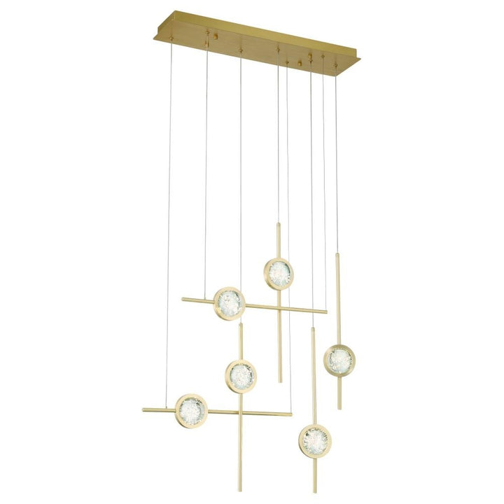 Barletta 32" LED Chandelier In Gold