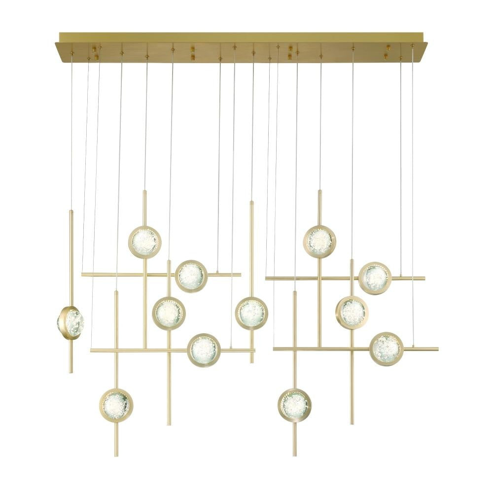 Barletta 53" LED Chandelier In Gold