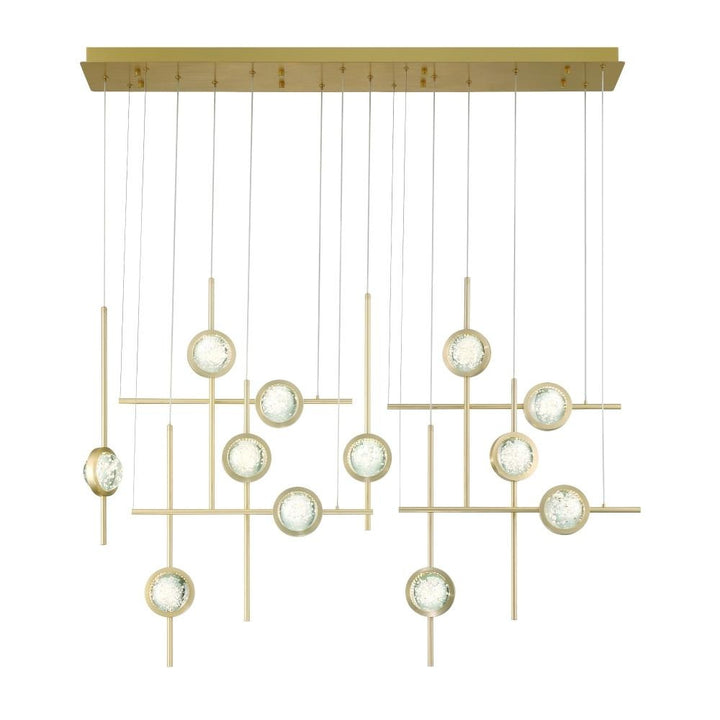Barletta 53" LED Chandelier In Gold