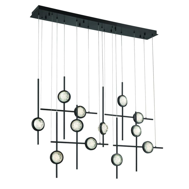 Barletta 53" LED Chandelier In Black