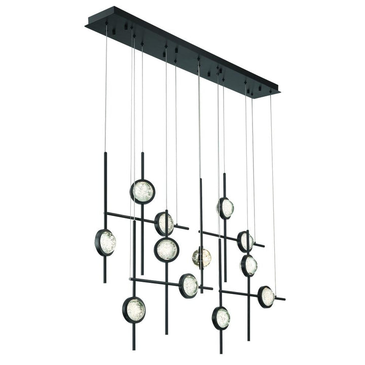 Barletta 53" LED Chandelier In Black