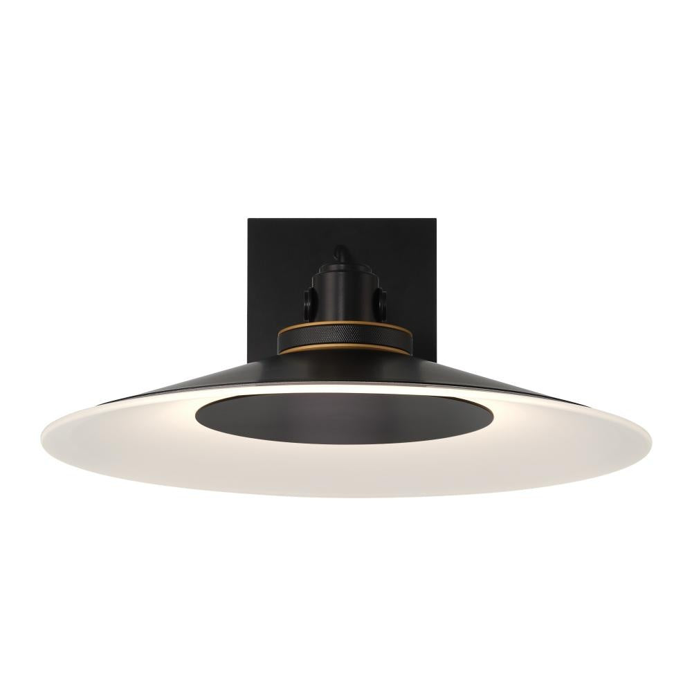 Deckard 16" LED Sconce In Gold and Black