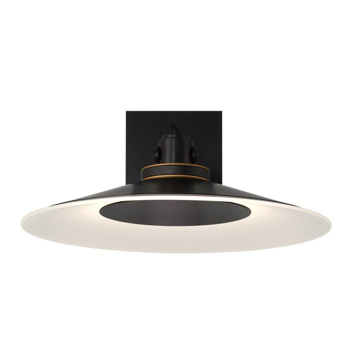 Deckard 16" LED Sconce In Gold and Black