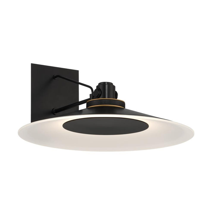 Deckard 16" LED Sconce In Gold and Black