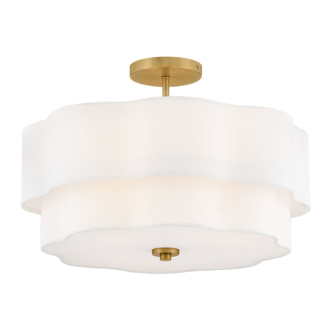 Medium Semi-Flush Mount