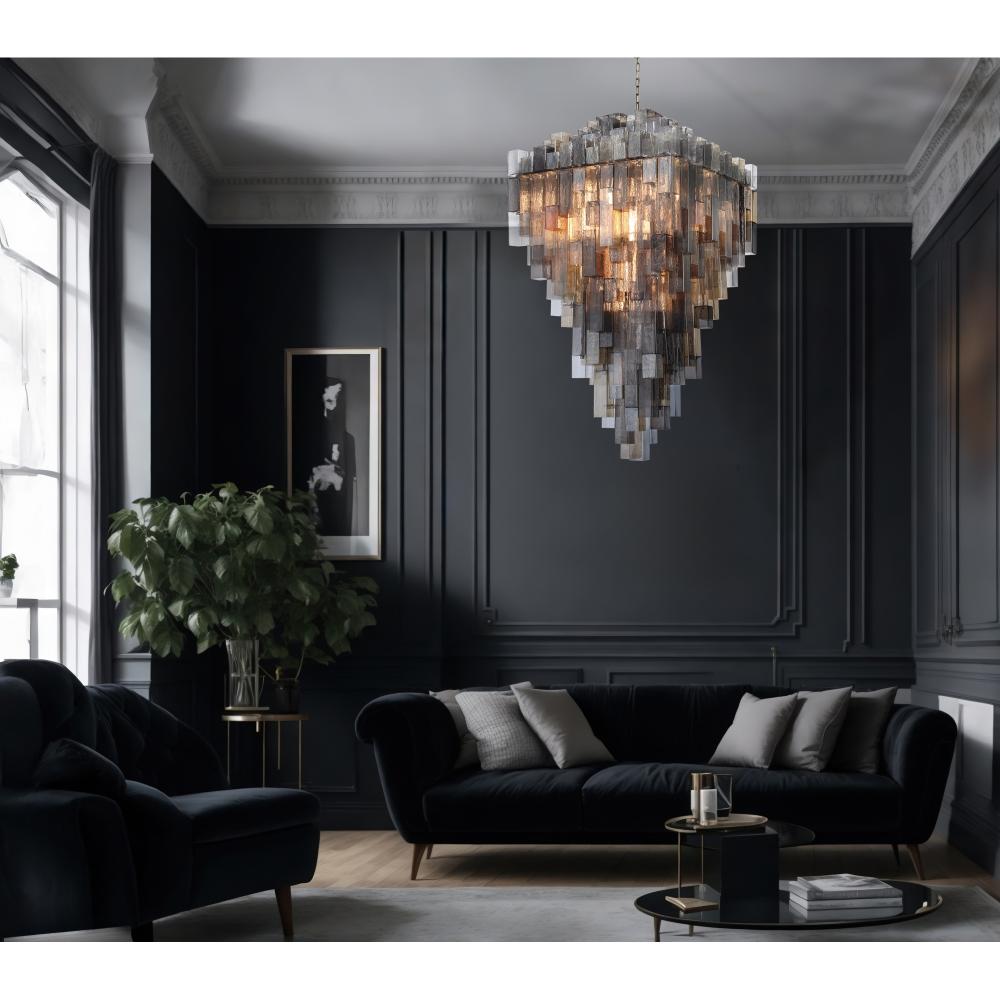 Altesa 59" Chandelier In Chrome