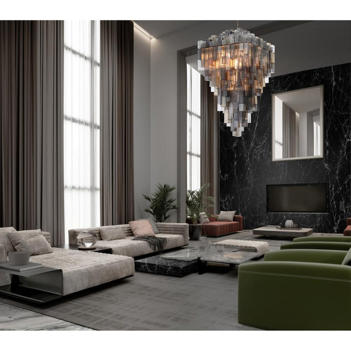 Altesa 59" Chandelier In Chrome