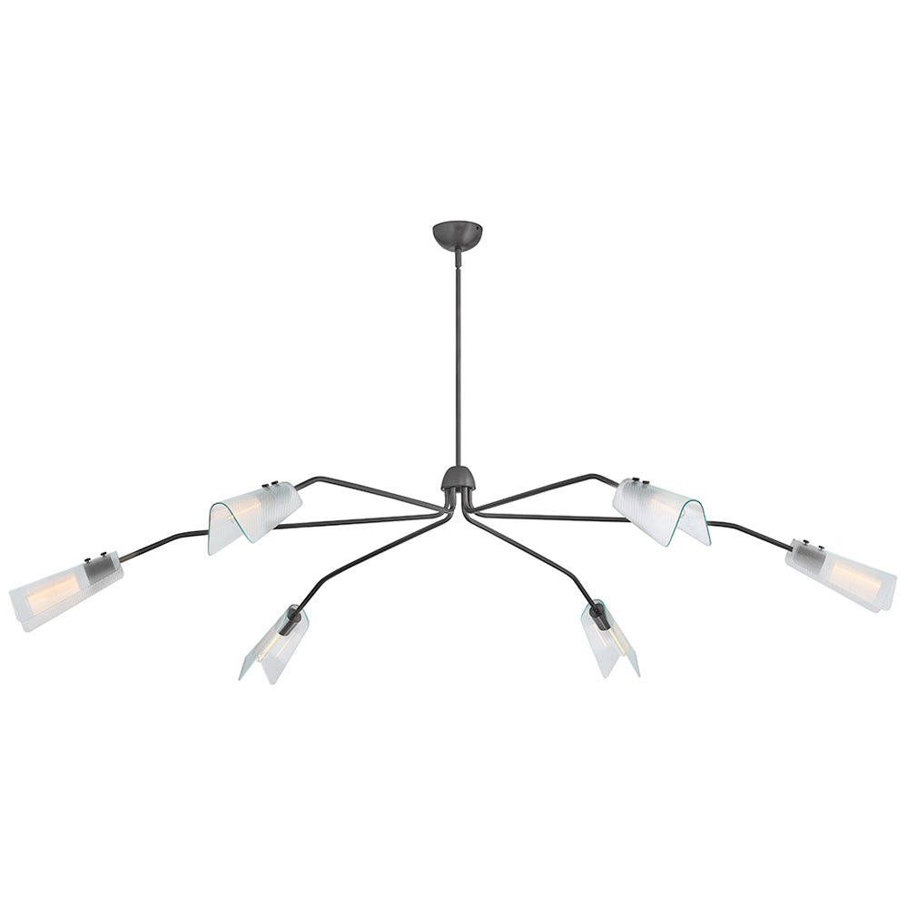 Extra Large Low Profile Chandelier