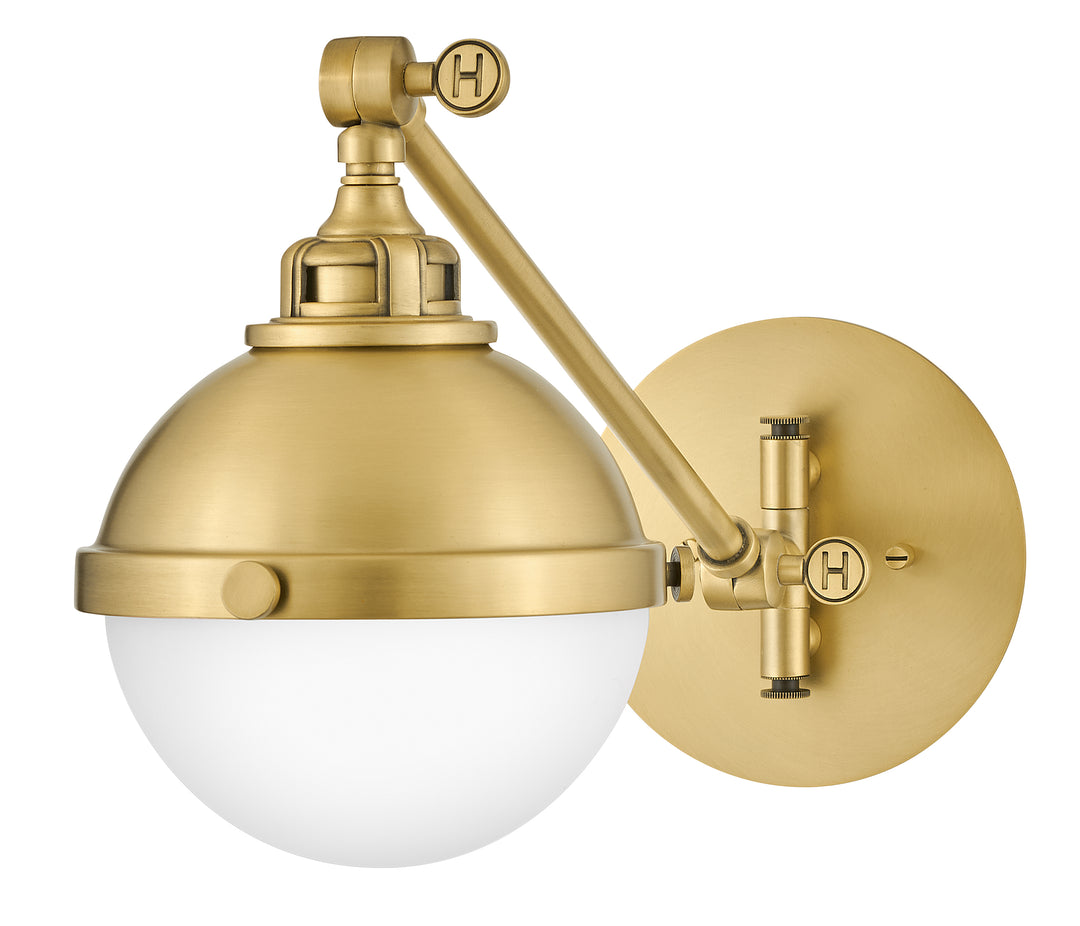 Small Swing Arm Single Light Sconce