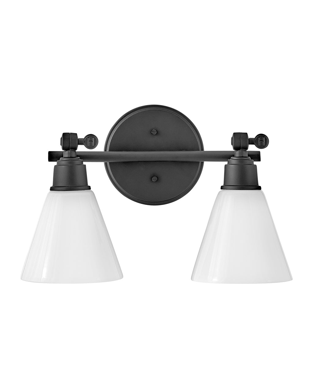 Small Adjustable Two Light Vanity