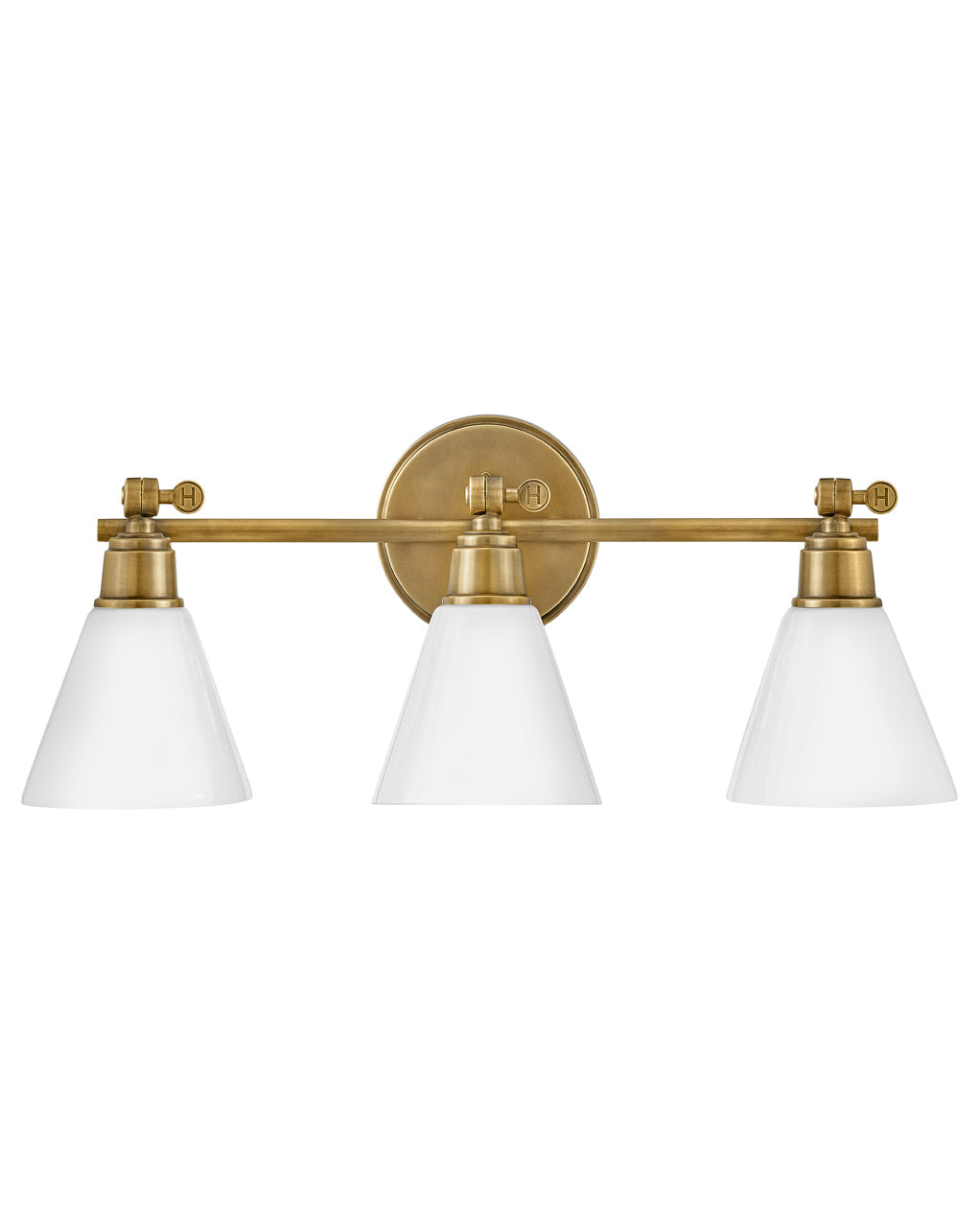 Medium Adjustable Three Light Vanity