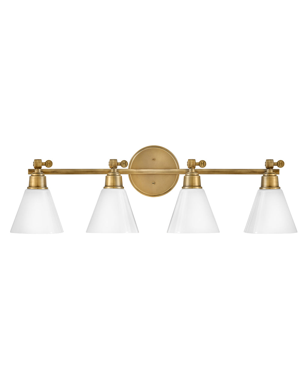 Large Adjustable Four Light Vanity