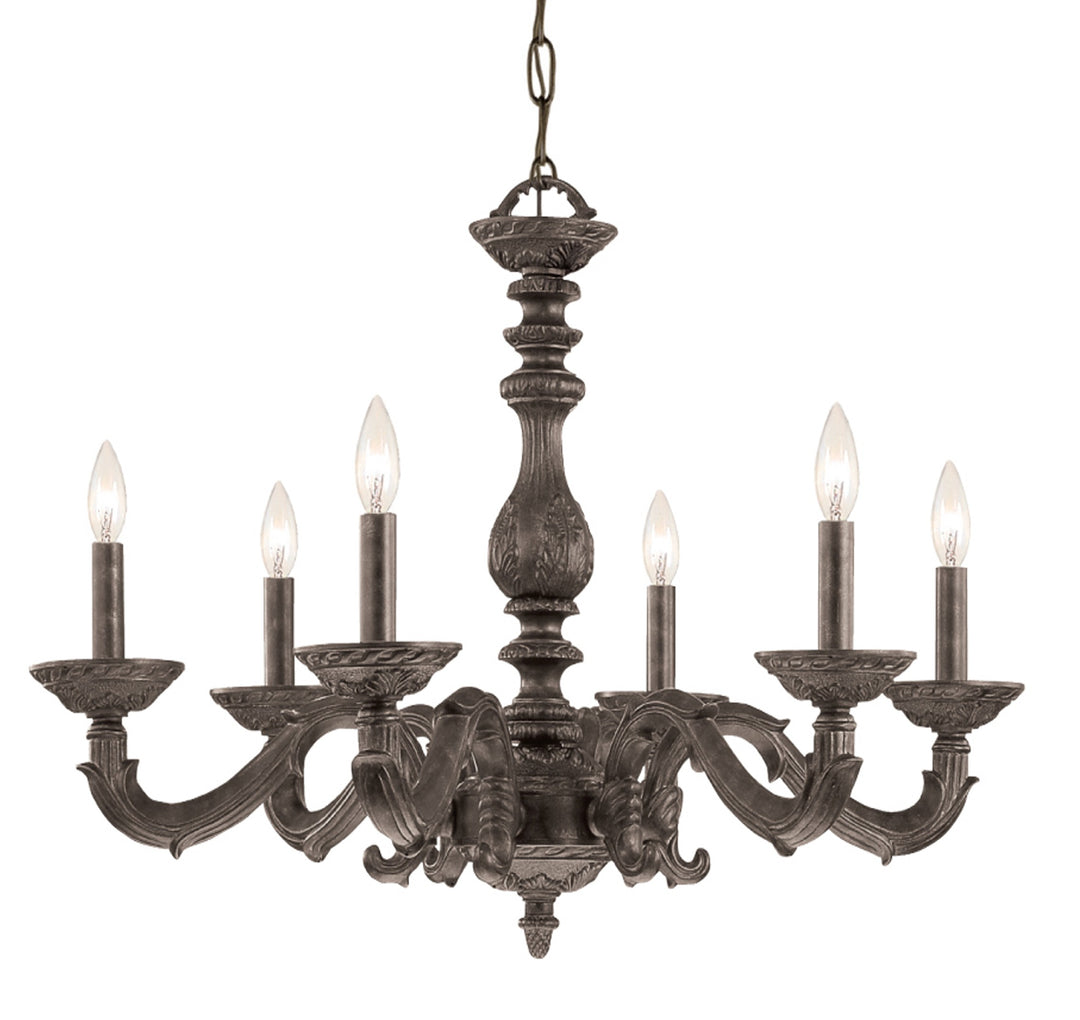 Paris Market 6 Light Venetian Bronze Chandelier