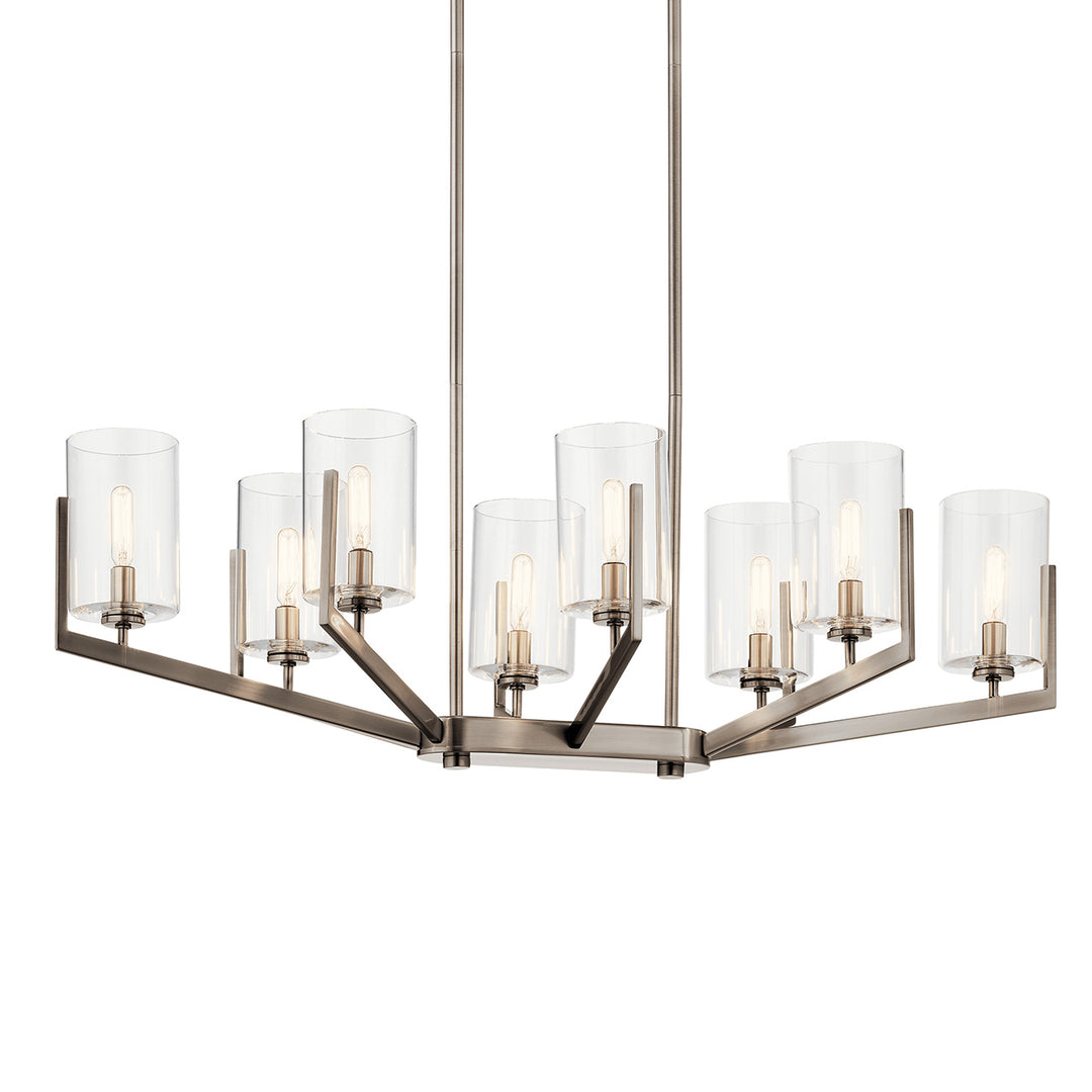 Oval Chandelier 8Lt