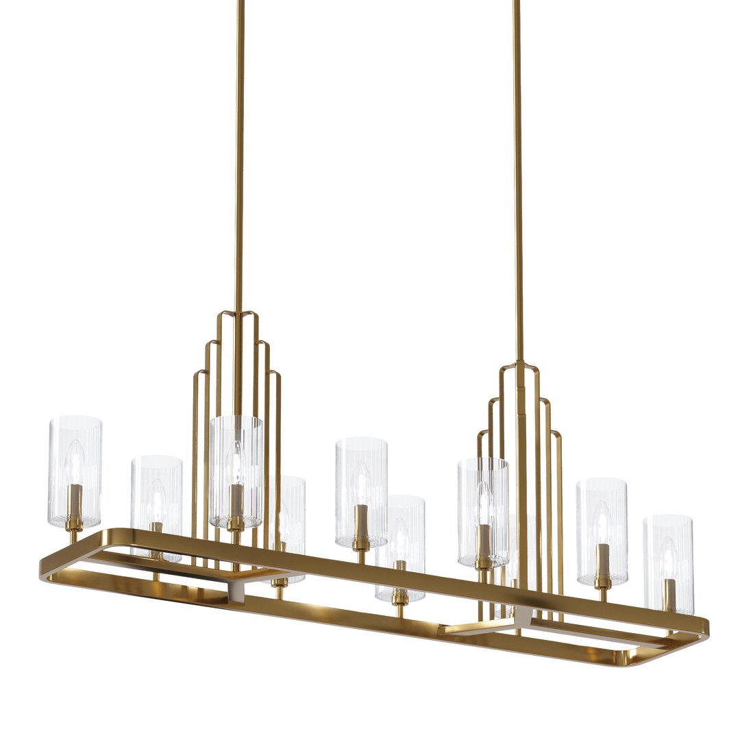 Linear Chandelier 10Lt