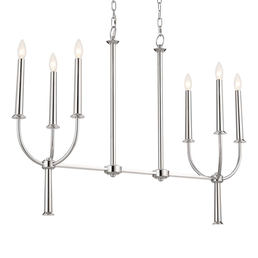Linear Chandelier 6Lt