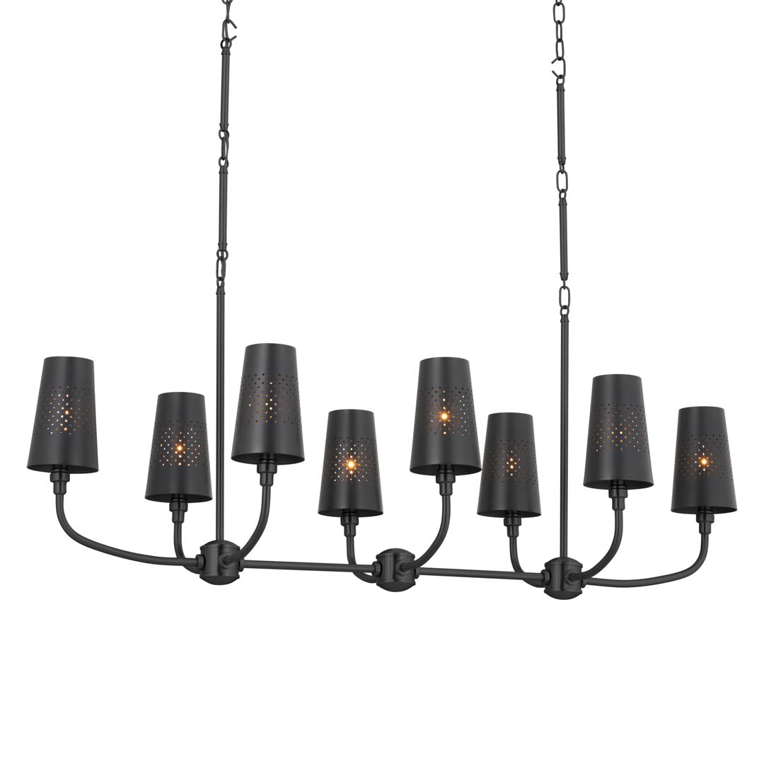 Linear Chandelier 8Lt