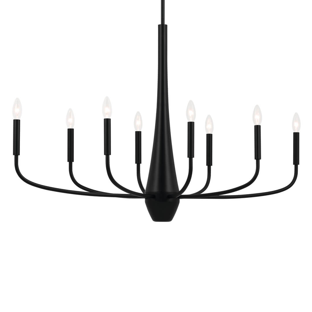 Oval Chandelier 8Lt