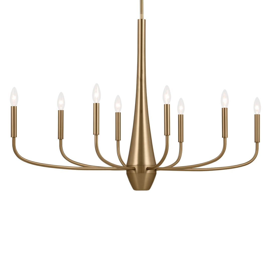 Oval Chandelier 8Lt