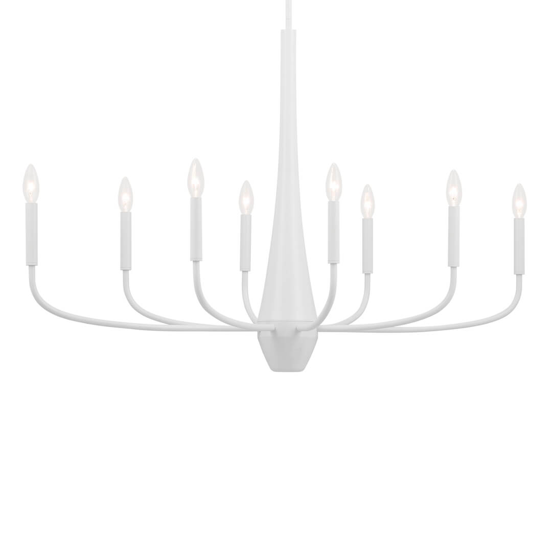 Oval Chandelier 8Lt