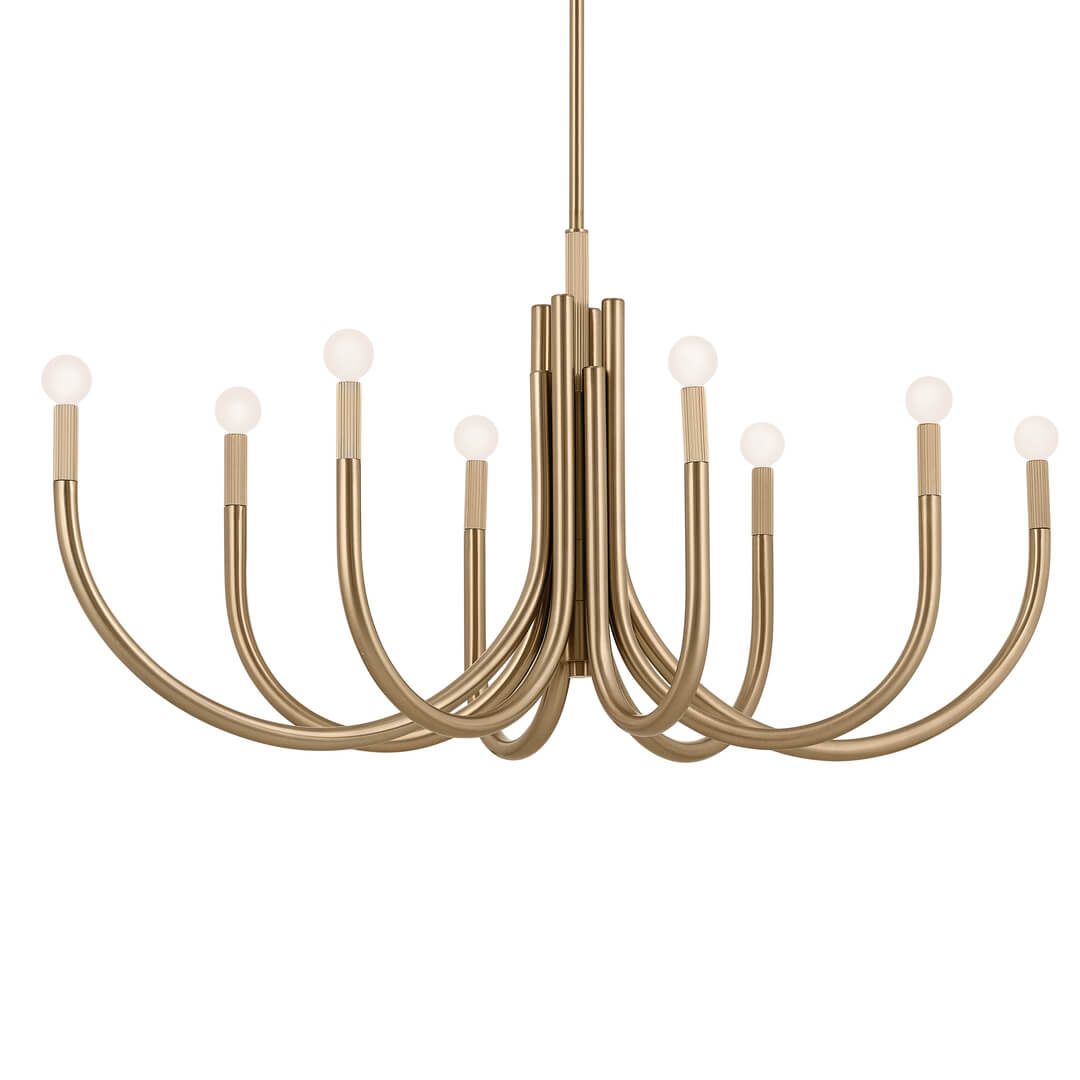 Oval Chandelier 8Lt