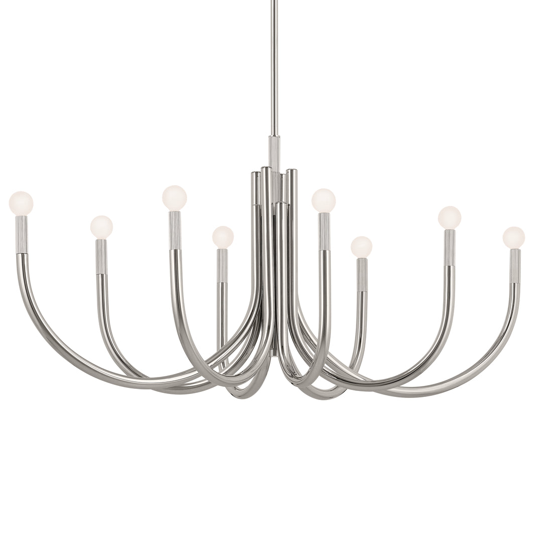 Oval Chandelier 8Lt