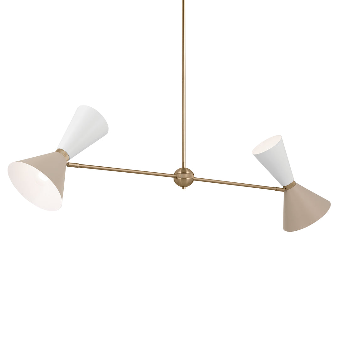 Linear Chandelier 4Lt