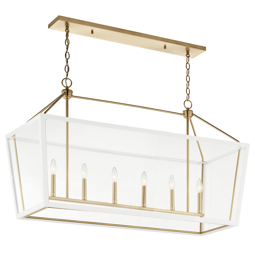 Linear Chandelier 6Lt