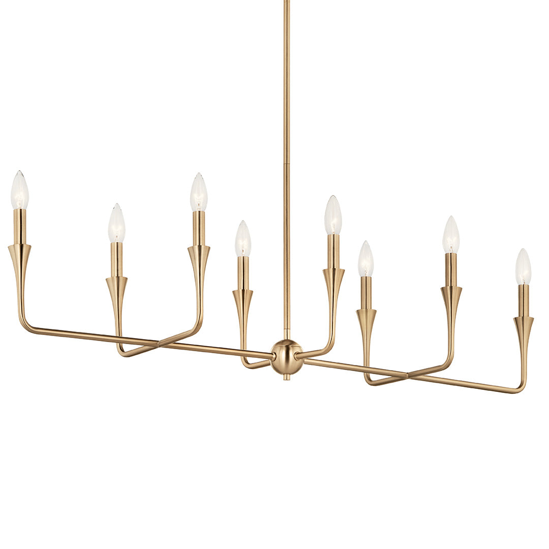 Linear Chandelier 8Lt