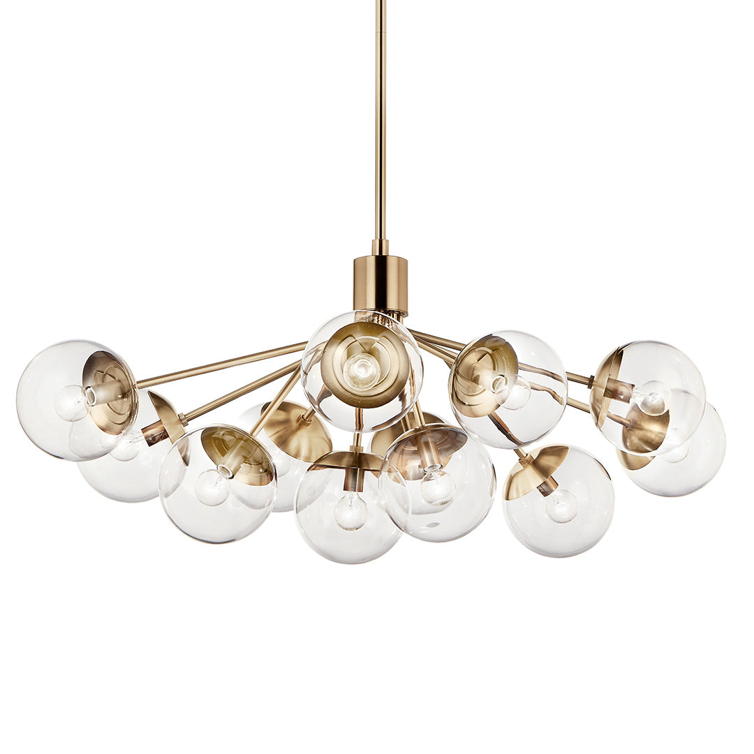 Linear Chandelier Convertible 12Lt