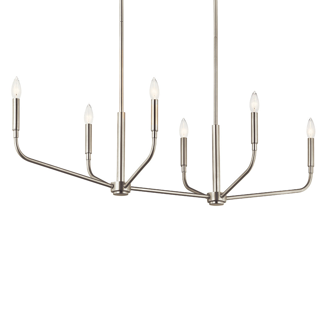 Linear Chandelier 6Lt