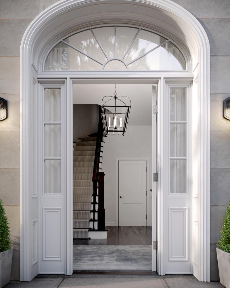 Charleston Medium Four Light Foyer