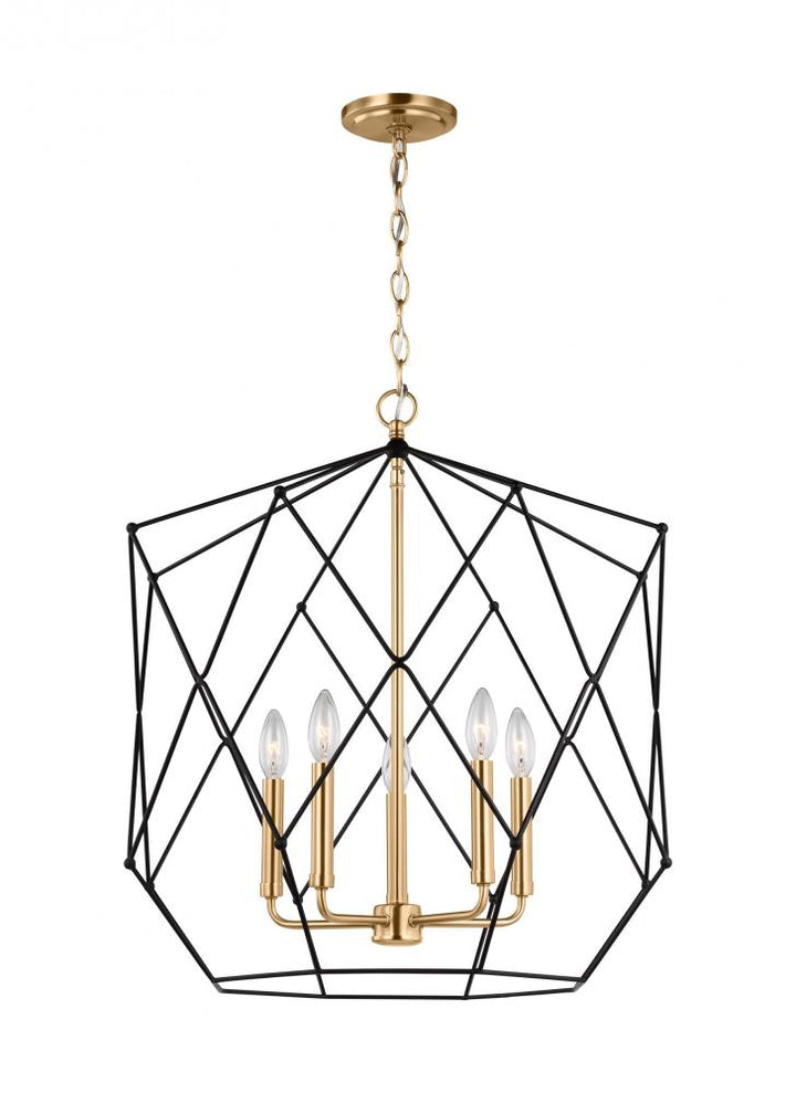 Zarra Large Five Light Lantern