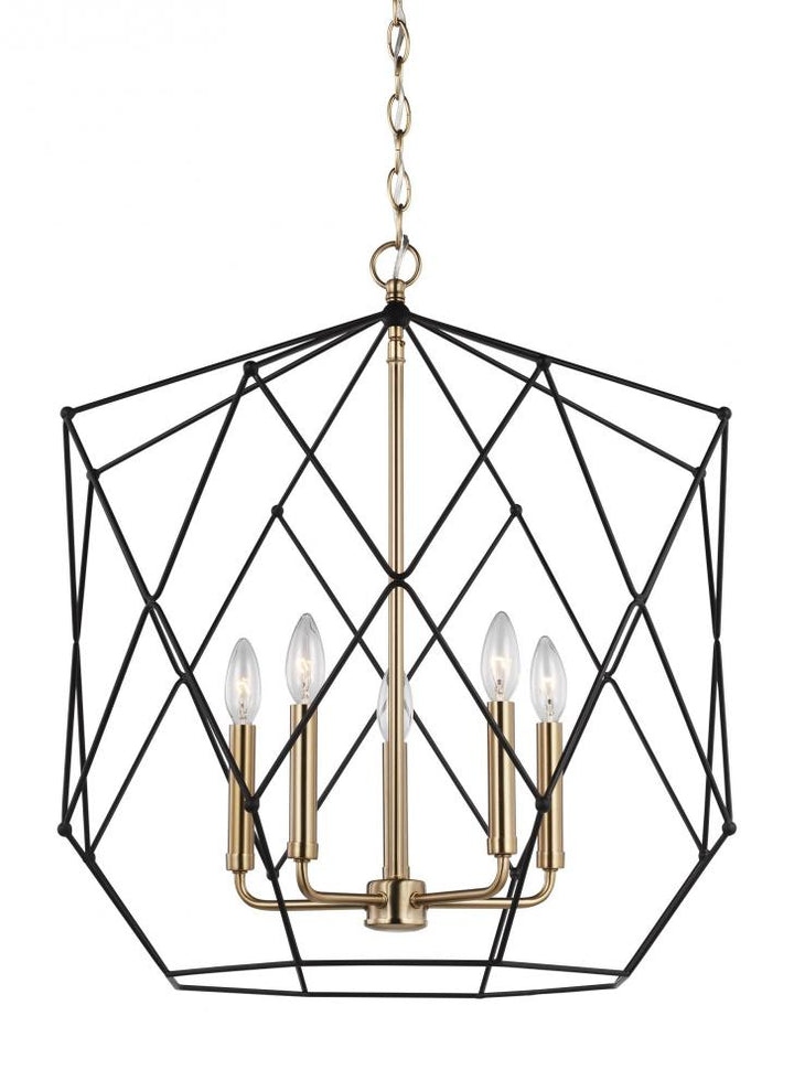 Zarra Large Five Light Lantern