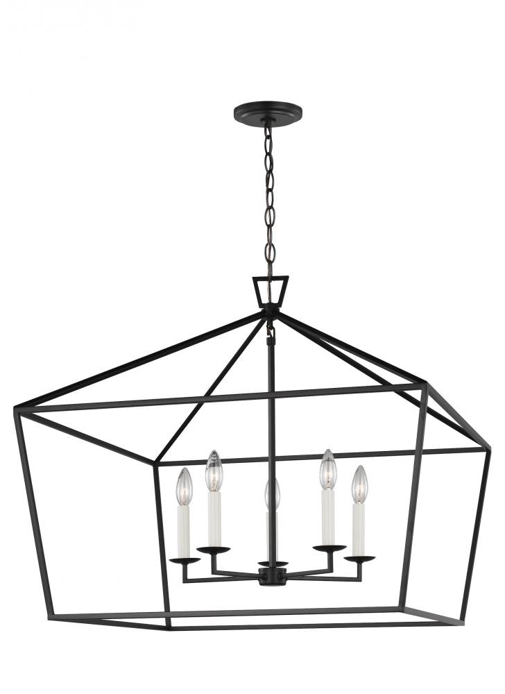 Dianna Five Light Wide Lantern