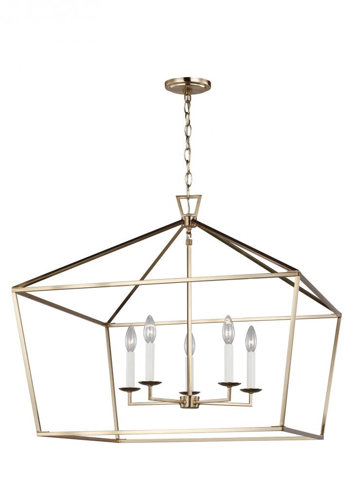 Dianna Five Light Wide Lantern