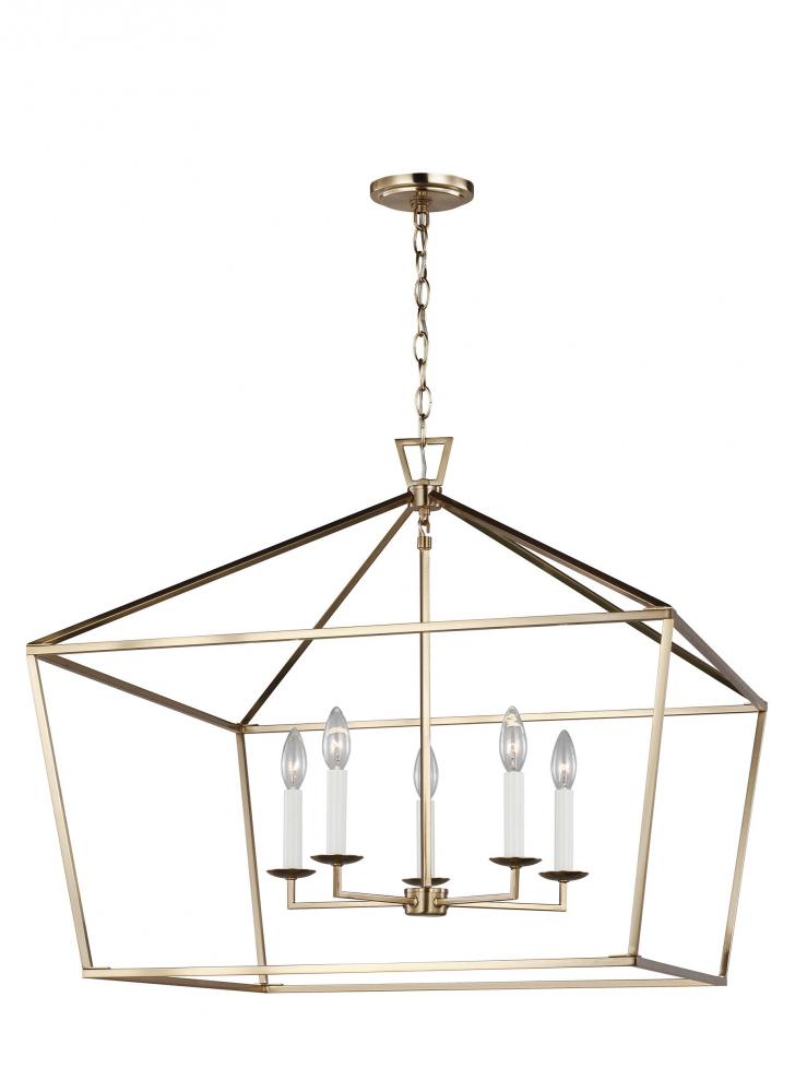 Dianna Five Light Wide Lantern